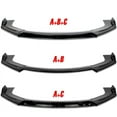 thumbnail image 5 of Stay Tuned Performance Universal Painted Black Configurable of up 3-Different Style Front Bumper Lip, 5 of 9
