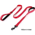 thumbnail image 2 of Pet products-large and medium-sized dog traction rope nylon double-layer thick reflection, 2 of 5