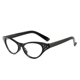 thumbnail image 2 of Gafas de sol con montura de ojo de gato para mujer, estilo vintage, con incrustaciones de diamantes, estilo regular, 2 of 5