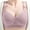 Light Purple, variant on ,No Underwire Jacquard Bras for Old Women Mesh Breathable Push up Full Coverage Wire-Free Everyday Bra Plus Size Thin Cup Wide Straps Comfy Wire-Free Bralettes Grey 46