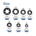 thumbnail image 2 of 600 Pack Internal Tooth Star Lock Washers M3 M4 M5 M6 M8 M10 M12 Quick Locking Washers, 65Mn Steel, 2 of 6