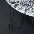 thumbnail image 3 of 3Pcs Eyeglasses Chain for Women Glasses Chain Eyeglass Sunglass Face Mask Holder Black Chain Cross Eye Glasses Holders Around Neck In Store, 3 of 6