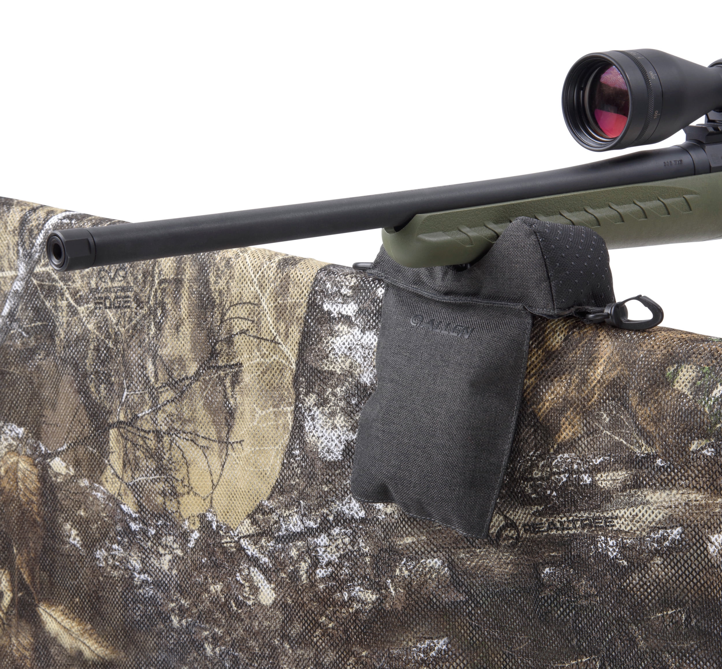 Allen Company Eliminator Window Mount Rifle Large Shooting Bag, Black, Polyester, Model 21923