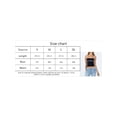 thumbnail image 4 of Lamuusaa Women's Crop Cami Tops, Basic Spaghetti Strap Square Neck Contrast Color Fitted Camisole, 4 of 9