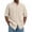 #Khaki, variant on DPTALR Men's Slim Fit Solid Button Shirt Short Sleeve Turndown Collar Business Casual Style,Army Green,Big and Tall Man S