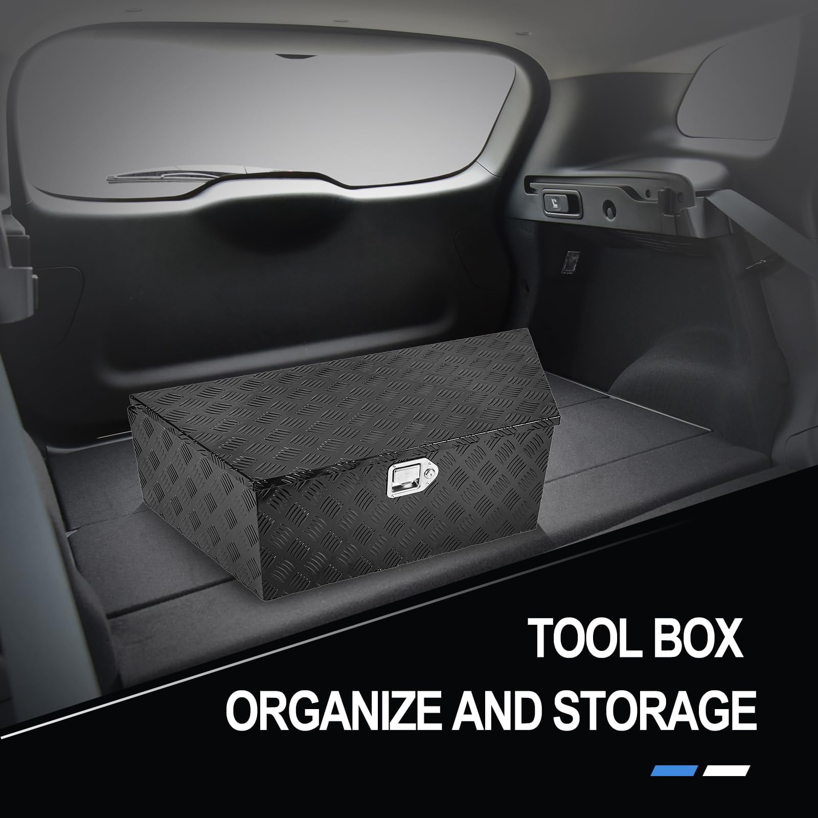 confote Heavy Duty Tool Boxes and Organizers, Aluminum Black, ‎18.92 lbs