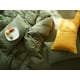 thumbnail image 3 of Funda Nórdica Verde Aguacate Modern Minimalist Style Solid Color Bedding, 3 of 7