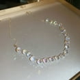 thumbnail image 3 of 1 Uds. El collar con lazo de cristal de imitación es adecuado para la mayoría de las personas, collar decorativo, 3 of 6