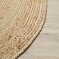 thumbnail image 5 of Indian Handmade Braided Pure Natural Jute Area Rug 4 x 4 Feet Round (122 cm x 122 cm), Floor Decor Rugs/Carpet, 5 of 5