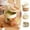 Beige, variant on Ckraxd Large Capacity Ice Maker Ice Cube Tray One-Button Release Food Grade Ice Bucket for Home Use Easy Clean Multifunctional Ice Storage