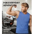 thumbnail image 6 of Merino.tech Men’s Merino Wool Tank Top Lightweight Base Layer Undershirt 𝗕𝗿𝗲𝗮𝘁𝗵𝗮𝗯𝗹𝗲 Moisture Wicking Odor Resistant, 6 of 7