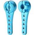 thumbnail image 1 of Bras Servo de Direction, Bras Servo de Direction en Alliage d'Aluminium 25t Compatible avec Voiture Rc 1/10 1/8 1/5 (titanium), 1 of 5