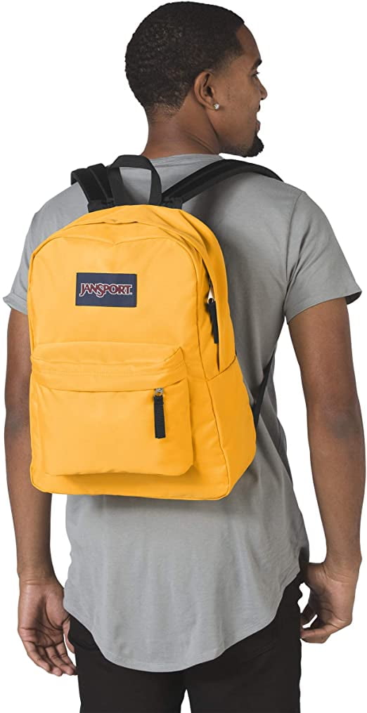 jansport superbreak yellow