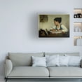thumbnail image 2 of Henriette Browne 'The pet goldfinch' Canvas Art, 2 of 4