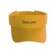 thumbnail image 2 of Daxton USA States Sport Golf Sun Protection Visor Headwear Hat, Gold Visor Oakland, 2 of 3