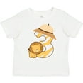 thumbnail image 3 of Inktastic 3rd Birthday Jungle Safari Lion 3 Year Old Boys or Girls Toddler T-Shirt, 3 of 5