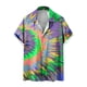 thumbnail image 1 of Camisas de Manga Larga para Hombres Blusa Cómoda de Cuello de Impresión, Camisa Casual de Poliéster para Uso Diario, de Fiesta Y de Primavera de Verano, 1 of 5