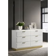 thumbnail image 2 of Caraway 6-drawer Dresser White, 2 of 12