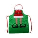 thumbnail image 1 of Delantal navideño, delantal de cocina con babero para adultos, delantal decorativo ajustable Verde, 1 of 9