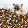thumbnail image 3 of Pofeuu Skulls Print Puppy Blanket,Dog Blankets,Pet Blanket Cozy Cat Blankets for Indoor Cats, Fuzzy Pet Blanket for Kitten Doggy Dog Blankets-Medium, 3 of 8