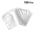 thumbnail image 5 of Yuanmiaoke 100Pcs Heat Shrink Wrap Bags Bath Shrink Wrap Bags Clear Small Shrink Bag for Soaps Bath DIY Crafts, 5 of 10