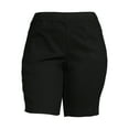 thumbnail image 5 of JMS Just My Size by Hanes Women's Plus Size 4-Pocket Pull-On Bermuda Shorts, 5 of 6