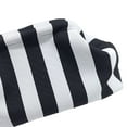 thumbnail image 3 of Yucurem Women Knitted Clutch Purse Small Stripe Purse Woven Bag (Black White Pinstripe) Clutch bag (A), 3 of 6
