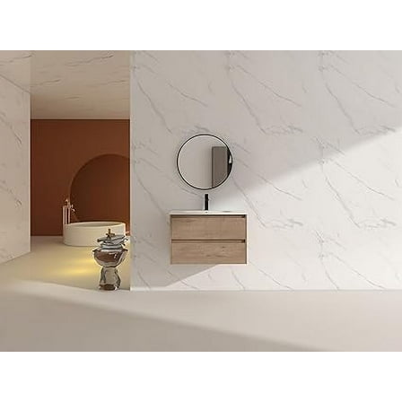 30" SINK VANITY, PLYWOOD, SMC TOP, NO FAUCET