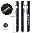thumbnail image 2 of Medical Pen Light 2pcs With Pupil Gauge Led Penlight For Nurses Doctors Reusable Flashlight Torch For Nursing Students, 2 of 5