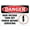 Warning Sign 4, variant on Danger High Voltage Keep Out Sign - 8"x12" Warning Sign for Indoor Outdoor High Voltage Areas