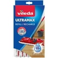 thumbnail image 2 of 4-Pack O Cedar EasyWring Spin Mop Replacement Heads - Microfiber Mop Refills With Scrub Brush 2 of 6