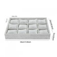 thumbnail image 5 of 12 Grids Watch Storage Box Bracelet Case Organizer Jewelry Display Container with Pillow, 5 of 8