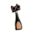 thumbnail image 3 of Lámpara de noche con forma de gato, accesorios de luz nocturna, lámpara ajustable, adorno de figura de gato para Negro, 3 of 9