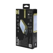 (4 pack) Swiss Tech Leistung 20000 mAh Wireless Solar Power Bank with Flashlight IP54