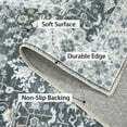 thumbnail image 3 of Hasoo Traditional Area Rug for Living Room Durable Washable Persian Carpet Non Slip Rugs for Bedroom, 8' x 10' , Gray, 3 of 6