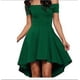 thumbnail image 5 of Sexy Black Off Shoulder Asymmetrical Hem Boutique Party Dress, 5 of 5