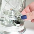 thumbnail image 5 of Rayo Race Kerosene Outdoor Lantern - 7.5 Inch Hurricane Lamp for Camping or Home Patio Use, Silver Painted, 5 of 7