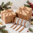 thumbnail image 7 of 5 Rolls Christmas Ribbon 1.5 inch Wide Decorative Ribbon for Gift Wrapping and Holiday Decorations 3d Pumpkin, 7 of 7