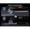 thumbnail image 3 of SYOKAMI Boning Knife for Meat Cutting, 6.5 Inch Fish Fillet Knife with Wood Handle, High Carbon Razor Sharp Curved Blade Deboning Knife with Exquisite Box Ideal for Thanksgiving, Thanksgiving Gift, 3 of 8