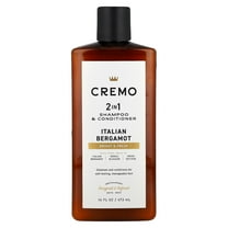 Cremo 2-in-1 Italian Bergamot Shampoo & Conditioner, 16 oz