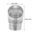 thumbnail image 2 of ETHZZLE Galvanized Steel Stove Pipe Chimney Elbow for Installation Needs 1Set, 2 of 8