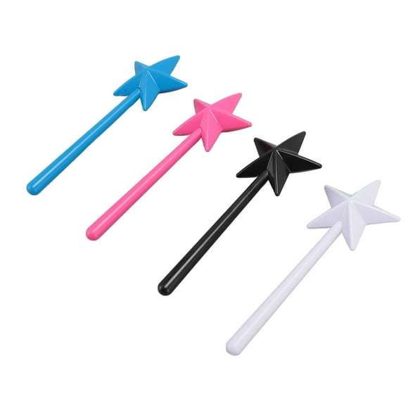 Salt Shaker Wand, Refillable 4Pcs Star Shape Salt Shaker Stick for Sea Salt