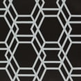 thumbnail image 5 of (3 pack) Eclipse Phoenix Solid Blackout Curtains, Set of 2, 84 Inch Long Blackout Curtains, 37"W x 84"L, Black Geo, 5 of 12