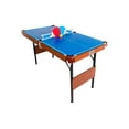 thumbnail image 6 of RACK Crucis 5.5-Foot Folding 3 in 1 Multi Game Billiard/Pool Table (Blue), 6 of 10