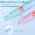 thumbnail image 2 of Electric Eraser,Refills One-button Stationery Pencil With 20pcs With 20pcs Refills 20pcs Refills One-button Reable Qisuo Siuke Mewmewcat, 2 of 6
