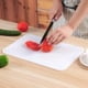 thumbnail image 1 of Tablas de cortar para cocina. Tabla de cortar de plástico antideslizante con orificio para colgar y asa para cortar carne y verduras., 1 of 7