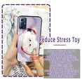 thumbnail image 4 of KBS-Phone Case For MOTO G Play 2023, Rotatable stand Waterproof Kickstand Simplicity Cute Phone lens protection Back Cover Soft Case Anti-knock Fashion Design Durable Glitter TPU Cartoon, 4 of 9