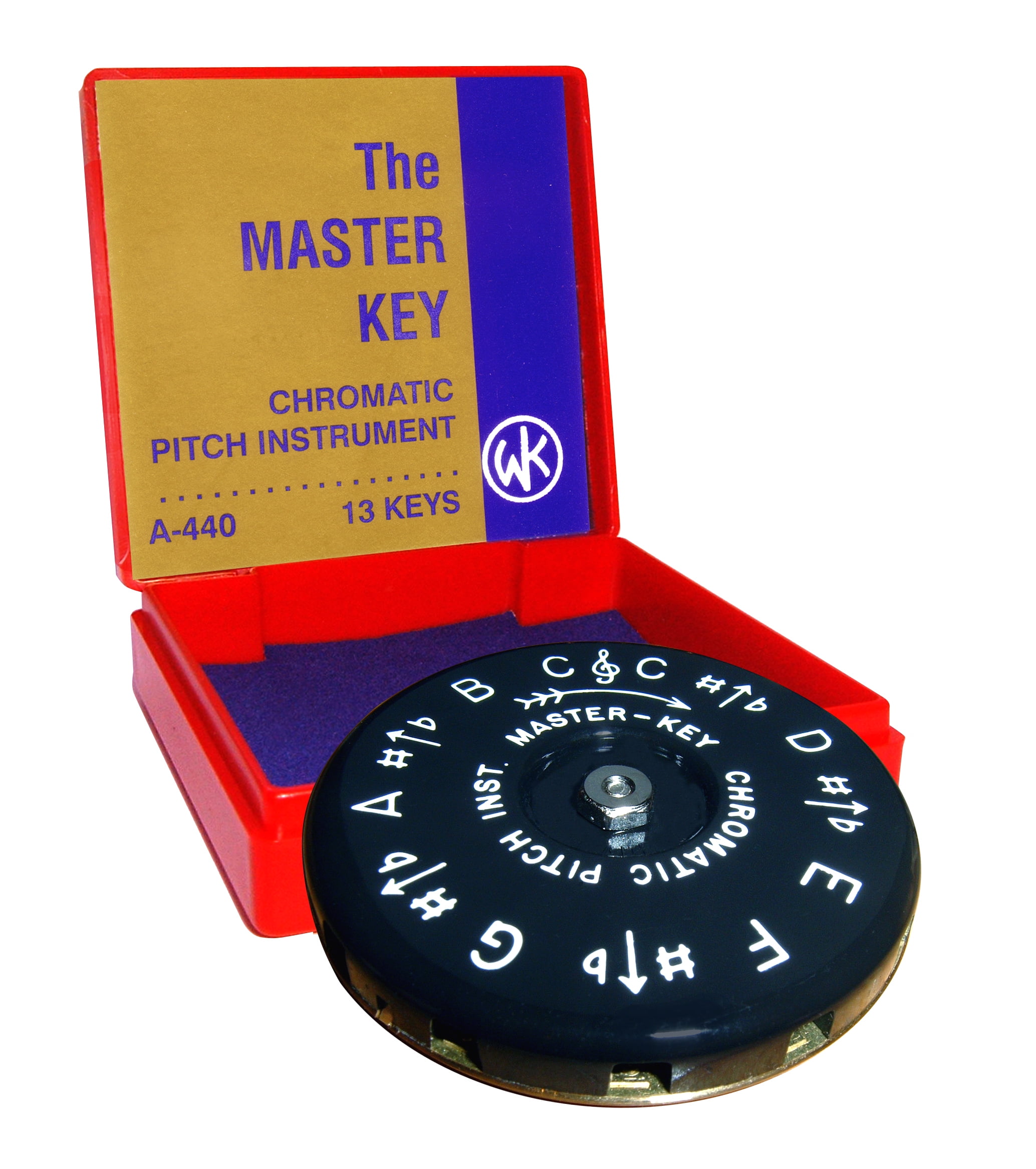Over item handling Vintage The Master Key Chromatic Pitch Instrument A