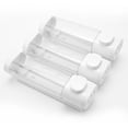 thumbnail image 4 of Shampoo Dispensers for Shower Wall Mounted Soap Dispenser 3 Chambers Conditioner Body Wash Dispenser Set, 4 of 10