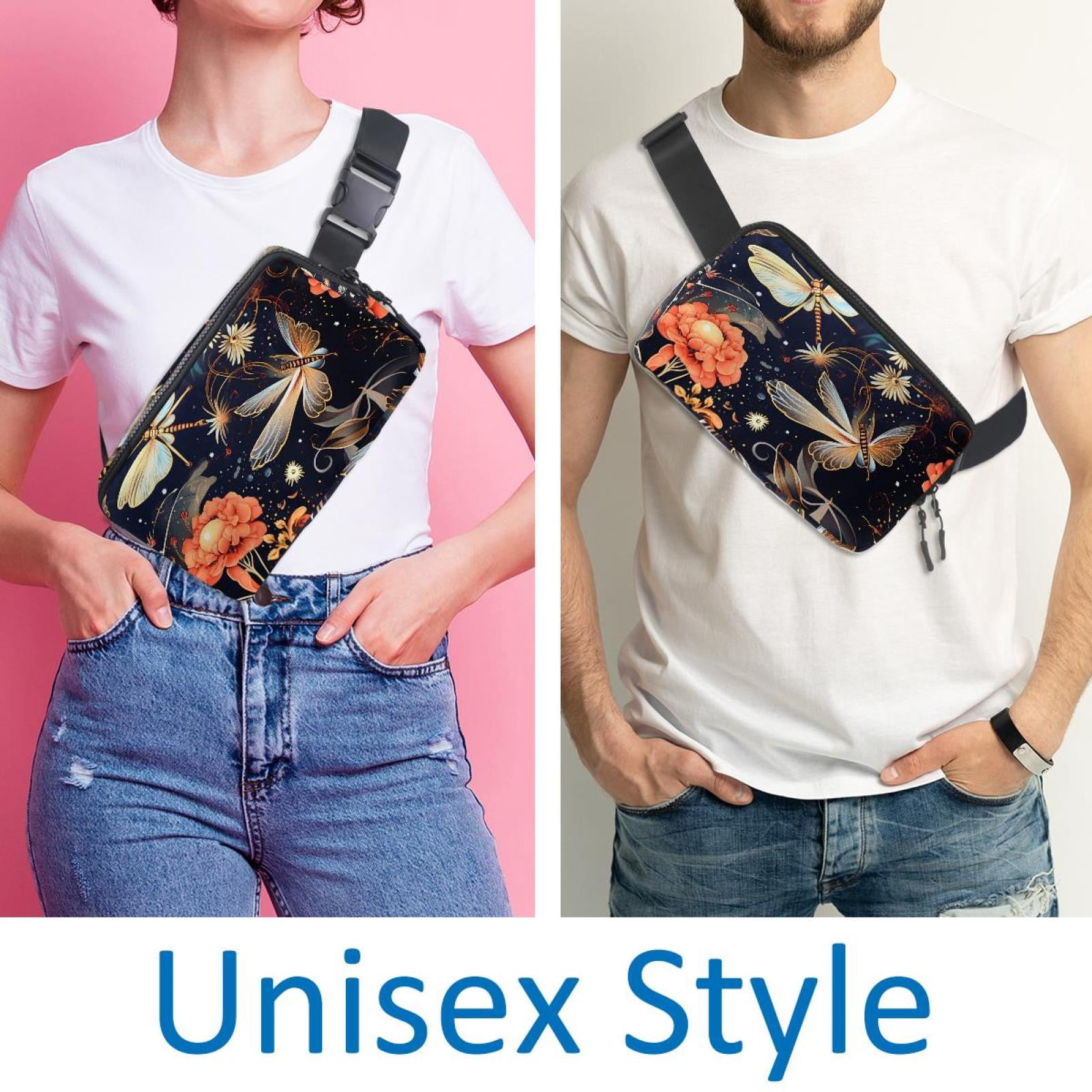 Firefly Lightweight, Adjustable Running Belt with Extension Strap, Unisex Waist Bag, Fanny Pack, Cross Body Bag
